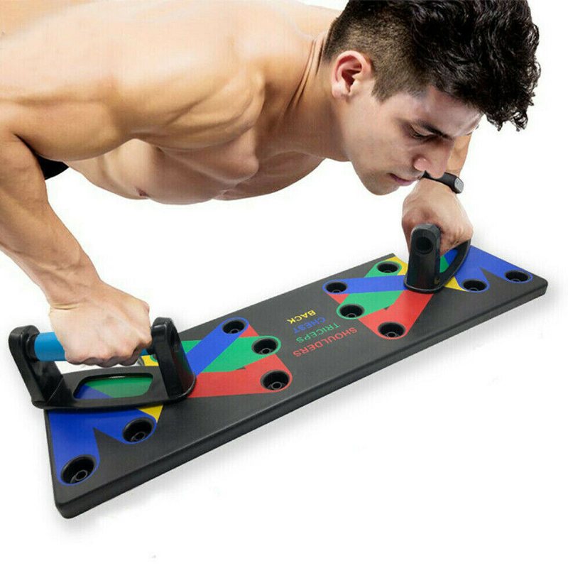 9 In 1 Push-up Board Fitness Träning Muskelstyrketräning Push Up Stand Hemträningsverktyg