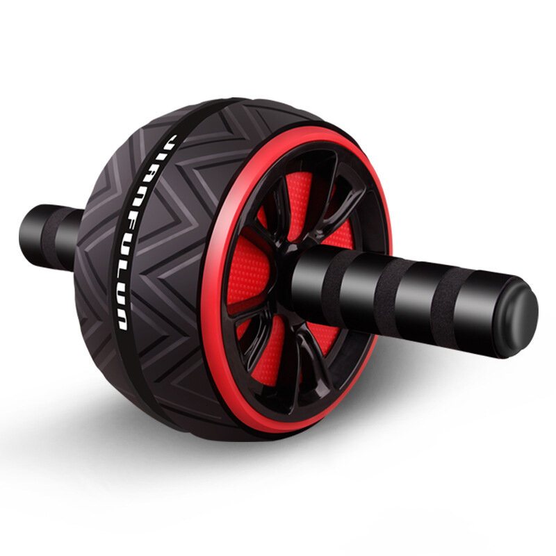 Ab Roller Big Wheel Magmuskeltränare För Kroppsformning Abs Core Workout Hemgym Konditionsträningsutrustning