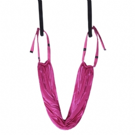 Aerial Yoga Fitness Hängmatta Dörr Swing Trapes Elastisk Stretch Strap Träningssele