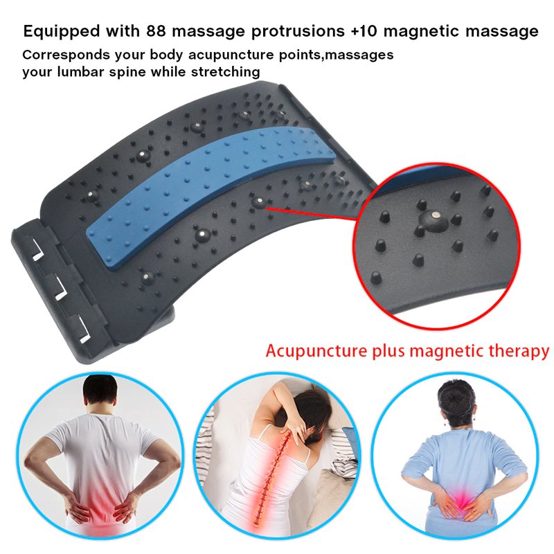 Back Stretching Device Multi-level Lumbar Support