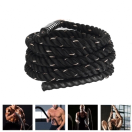 Dia.38mm 9m/12m Battle Rope Gym Workout Muskelträning Fitness Undulation Rep Träningsverktyg