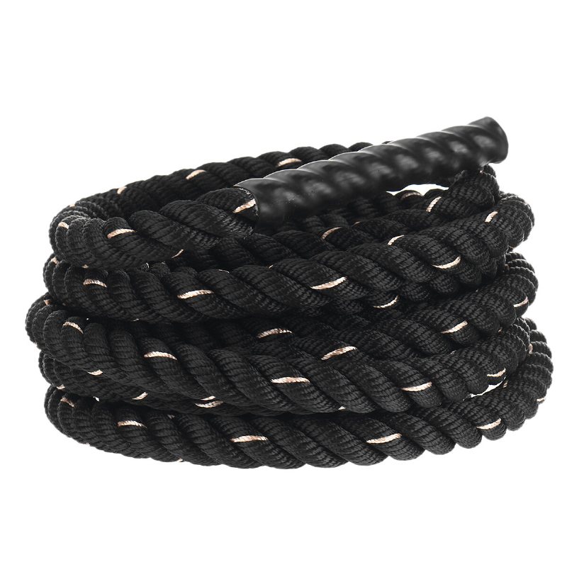 Dia.38mm 9m/12m Battle Rope Gym Workout Muskelträning Fitness Undulation Rep Träningsverktyg