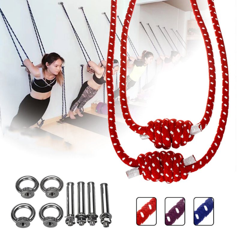 Dt Aerial Antigravity Yoga Resistance Bands Set Fitness Training 3 Färger Valfritt