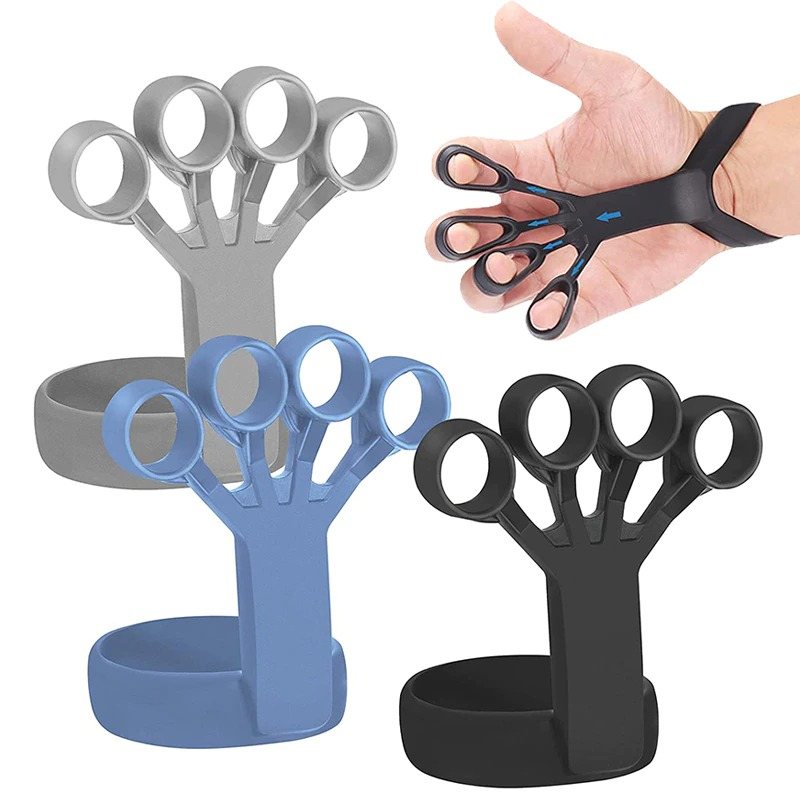 Finger Exerciser Silikon Grip Device Trainer