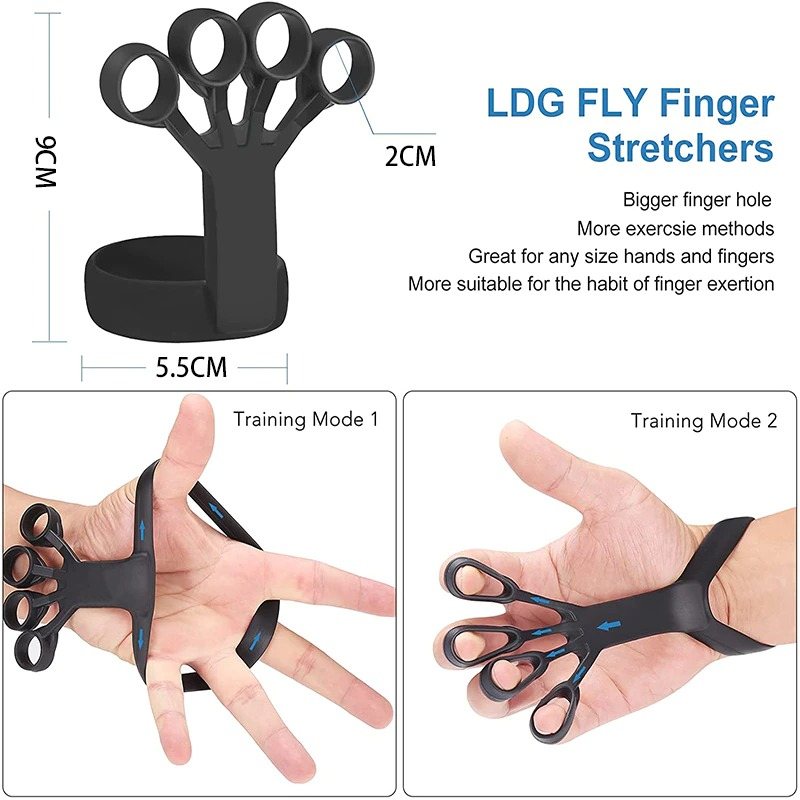 Finger Exerciser Silikon Grip Device Trainer