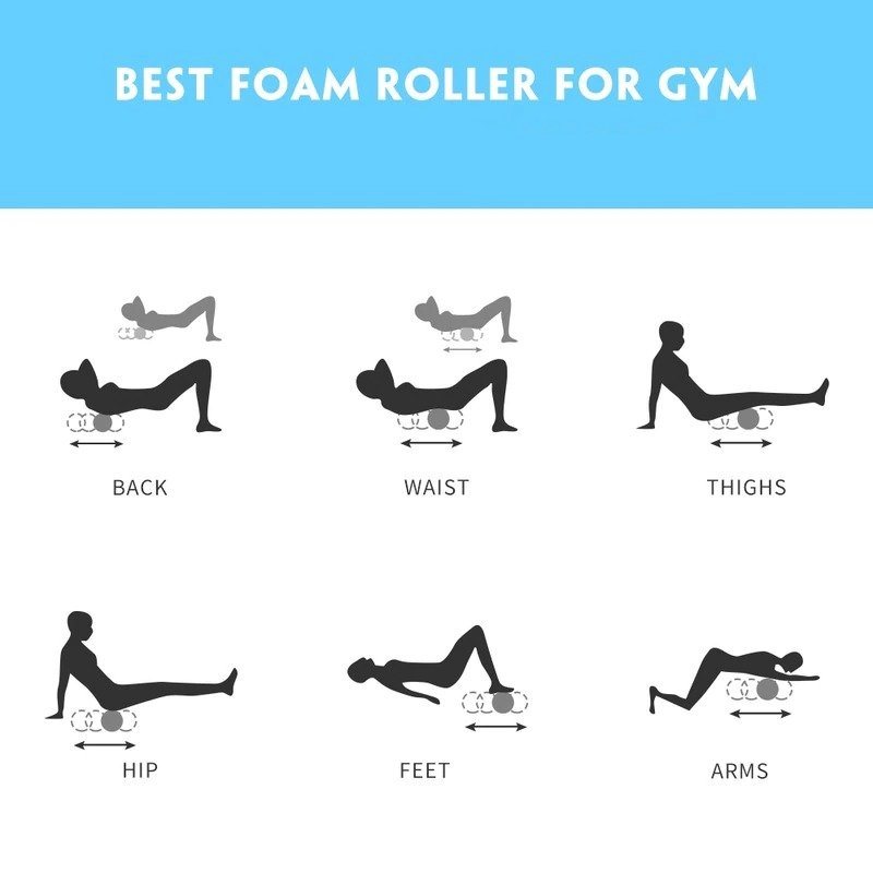 Foam Roller Pilates Yoga Övning