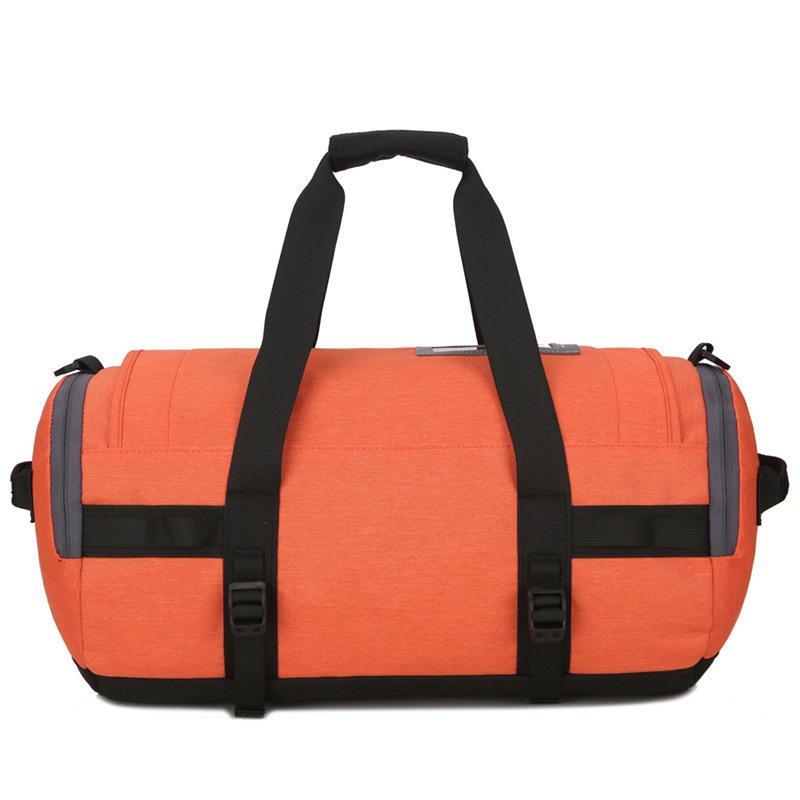 Free Knight Multifunktionell Vattentät Oxford Cloth Sports Cylinder Gym Bag Med Stor Kapacitet