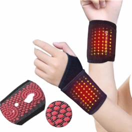 Handledsstöd Brace Wrap Magnetic Therapy Självuppvärmande Smärtlindring