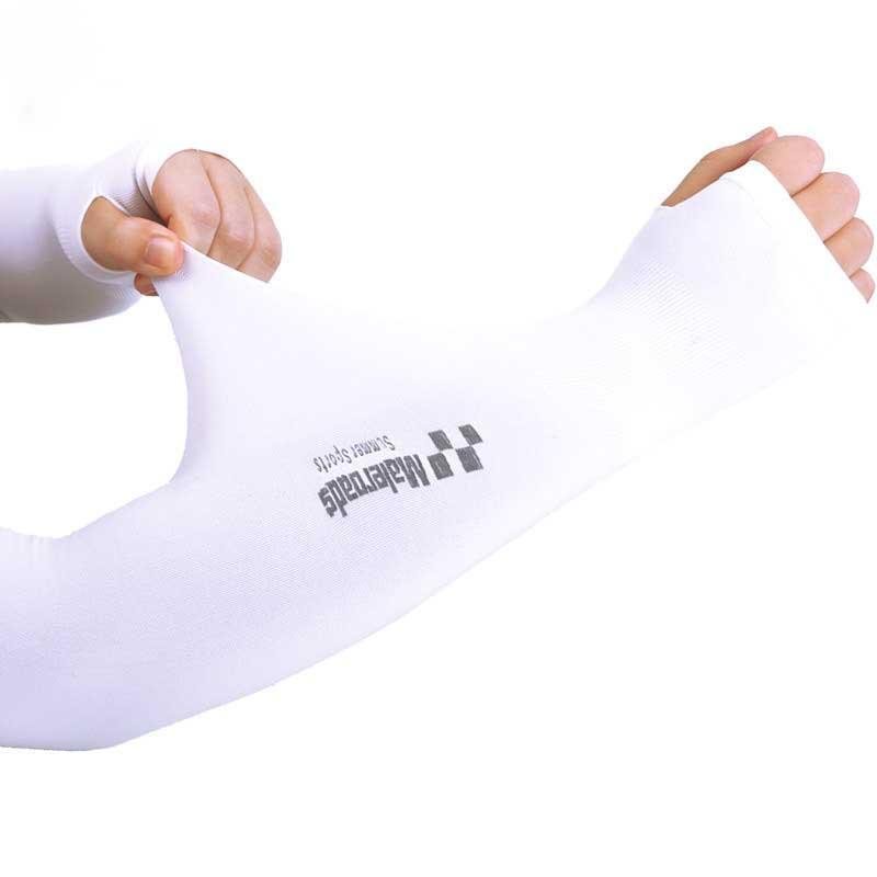 Kaload 1 Par Ice Sleeve Andas Anti-mygg Solskyddsarmärmar Sport Cykling Löpning Fitness Skyddsärmar