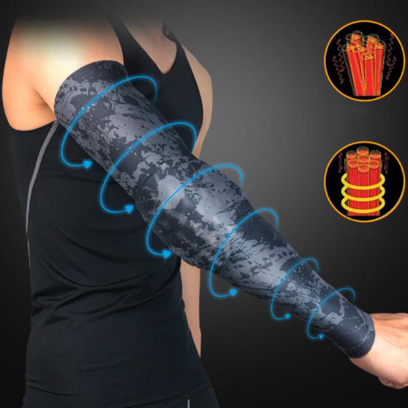 Kaload 1 Pc Arm Sleeve Armbågsstöd Andas Utomhus Sport Träning Fitness Armbåge Skyddsutrustning