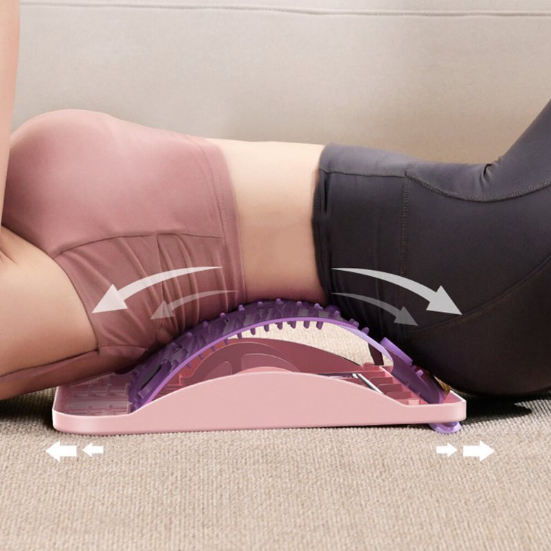 Kaload Multifunktion Magnetisk Massageapparat 12 Växlar Ben Muskel Stretching 7 Nack Stretch Cervikal Kudde Stand-up Balancer Bantning Fitness Med Spännreps Remskiva