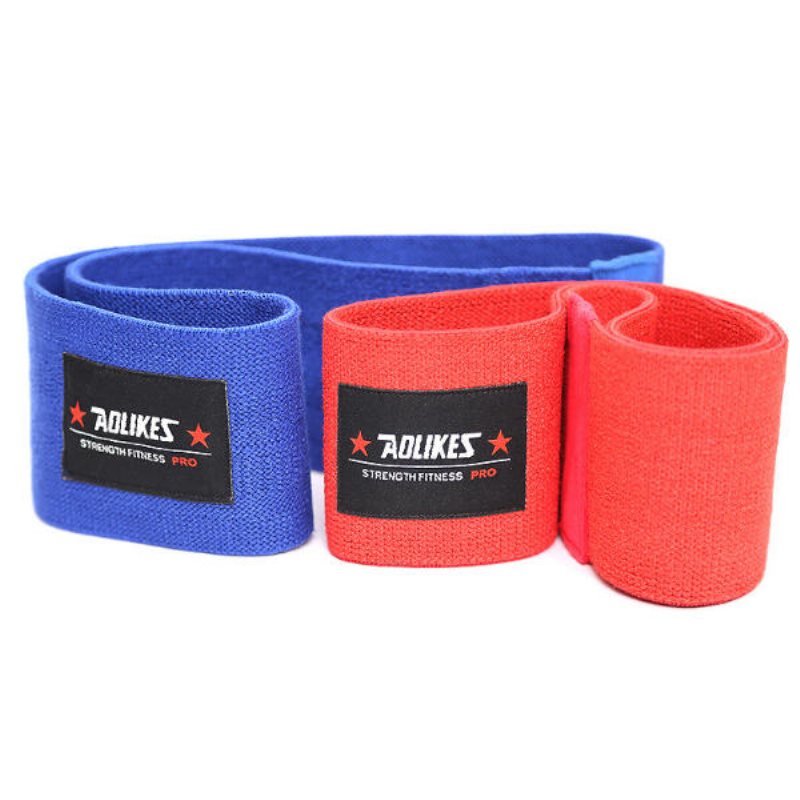 Kaload Polyester Resistance Band Elastiska Fitness Deep Squat Hip Ring Sport Spänningsbälte