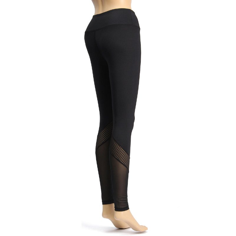 Kvinnor Dam Löp Yoga Fitness Leggings Gym Träning Sport Byxor