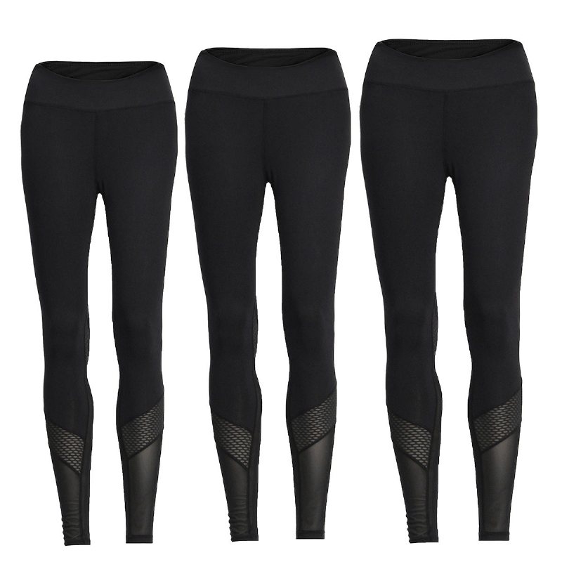 Kvinnor Dam Löp Yoga Fitness Leggings Gym Träning Sport Byxor