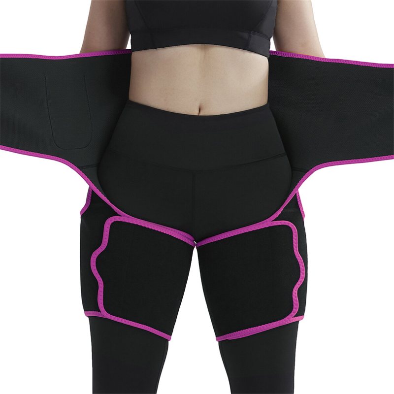 Lårtrimmer Bälte Butt Lifter Body Shaper Ben Slimmer Sweat Trainer Hemgym Sport Fitness