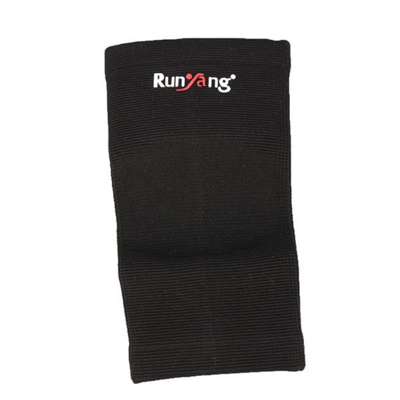 Mumian A22 Classic Black Andningsbar Sports Armbåge Sleeve Brace Pad- 1pc