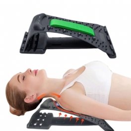 Nackestretch Och Ryggmassage Magnetisk Terapi Akupressur