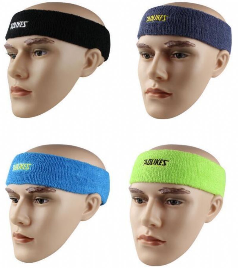 Outdooors Sport Headbrand Andningsbar Svetthandduk För Kvinnor Yoga Stretchiga Svettband