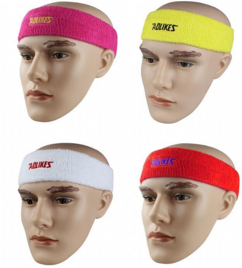 Outdooors Sport Headbrand Andningsbar Svetthandduk För Kvinnor Yoga Stretchiga Svettband