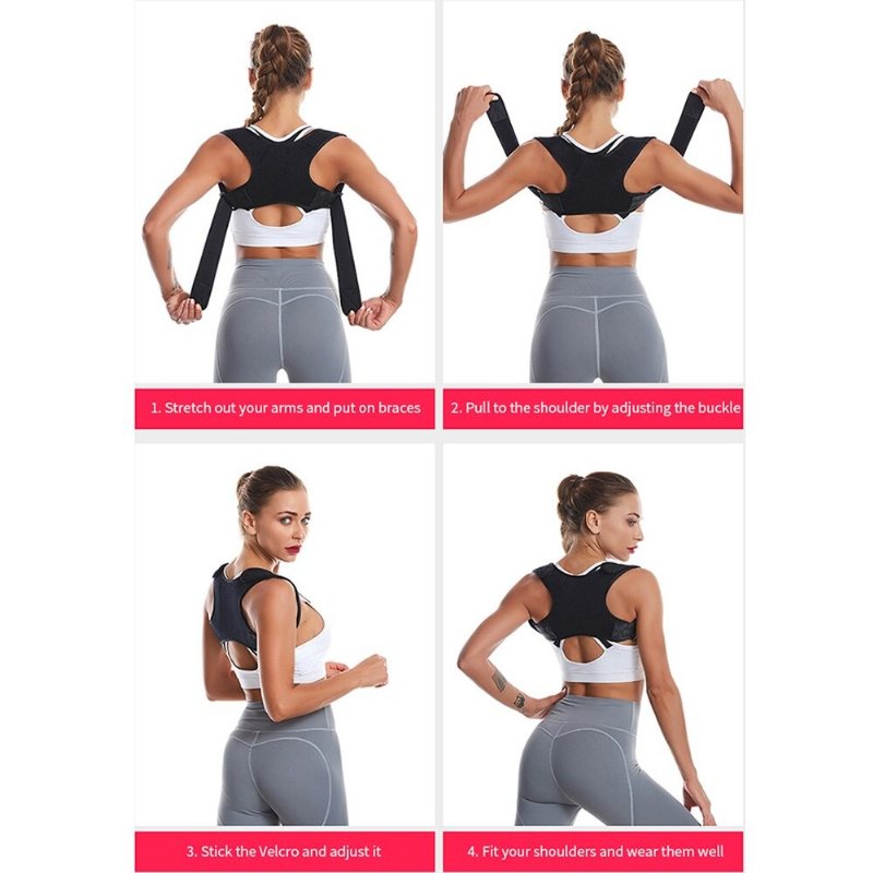 Posture Corrector Justerbart Ryggstöd