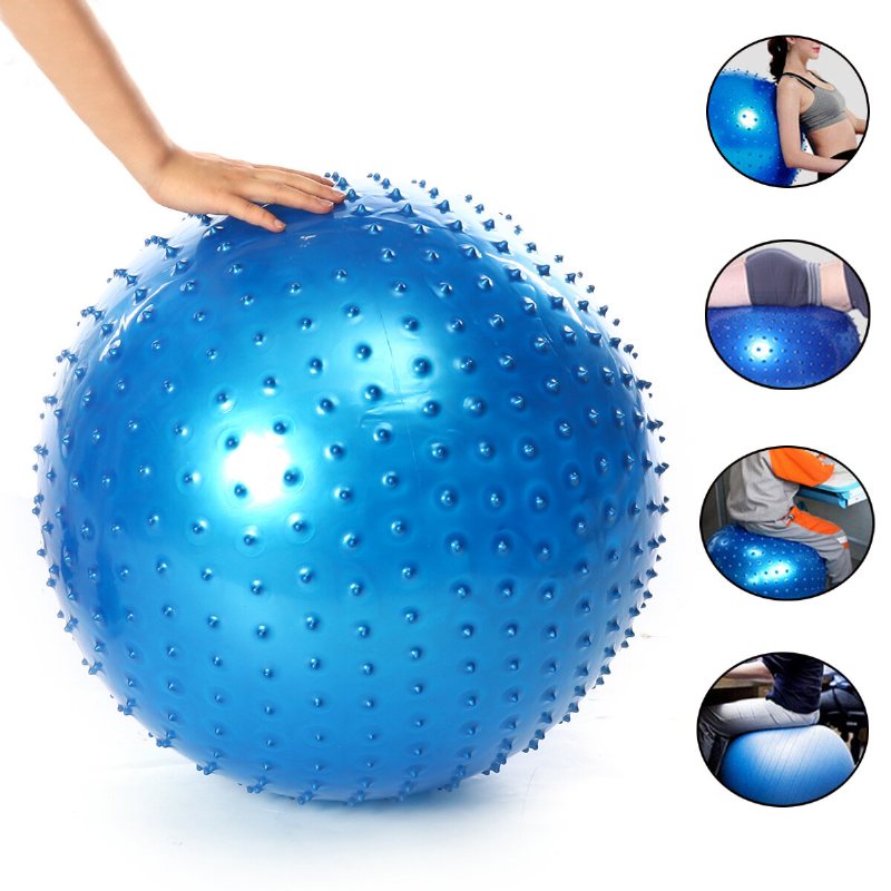 Pvc Träningsboll Anti Burst Professionell Massage Uppblåsbar Balanskontroll Pilates Yogaboll Med Pump