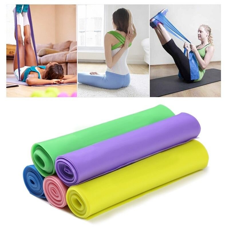 Resistance Bands Fitness Yoga Pilates Stretch Band I Gummi