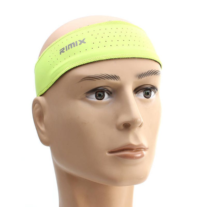 Rimix Sport Sweat Headbrand Outdoors Fitness Andningsbart Hidroschesis Kylband