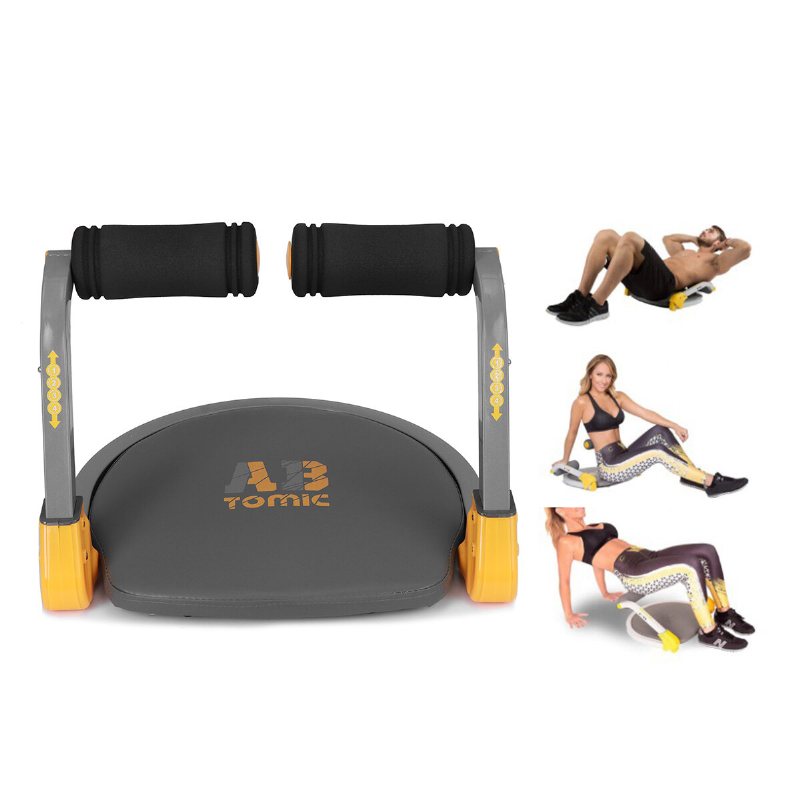 Sit-up Multifunktionell Hem Fitness Equipment Ab Rollers Fashionabla Lazy Man Skönhet Midja Och Mage