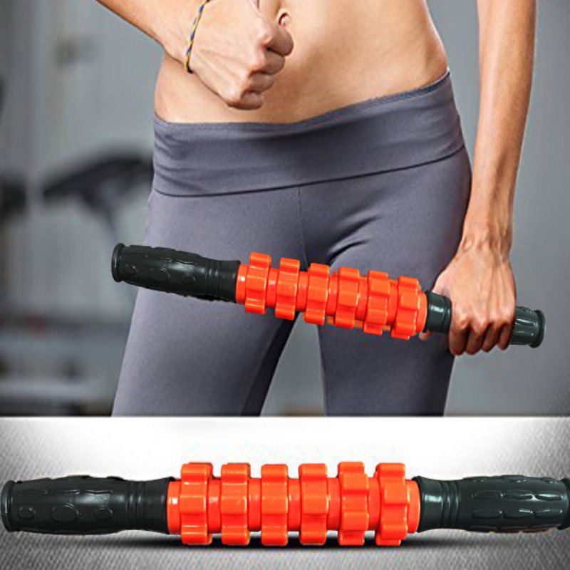 Sport Fitness Massager Roller Stick Muscle Trigger Point Relief Yoga Exercise Beauty Bar