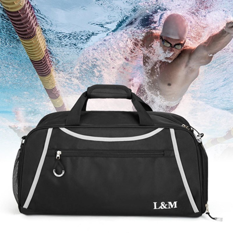 Sport Gym Training Fitness Bag Outdoor Travel Handväskor Yogaväskor Med Skofack