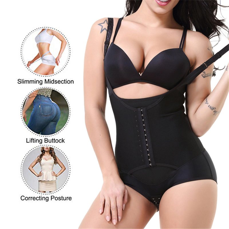 Svett Bastu Kostym Body Shaper Dam Väst Thermo Neopren Trainer Bantning Midjebälte Träningsoverall Kort Ärm