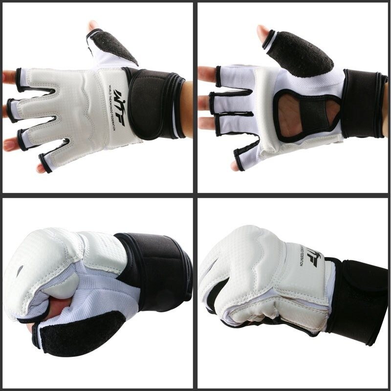 Taekwondo Uniform Gloves Fot- Och Handskydd