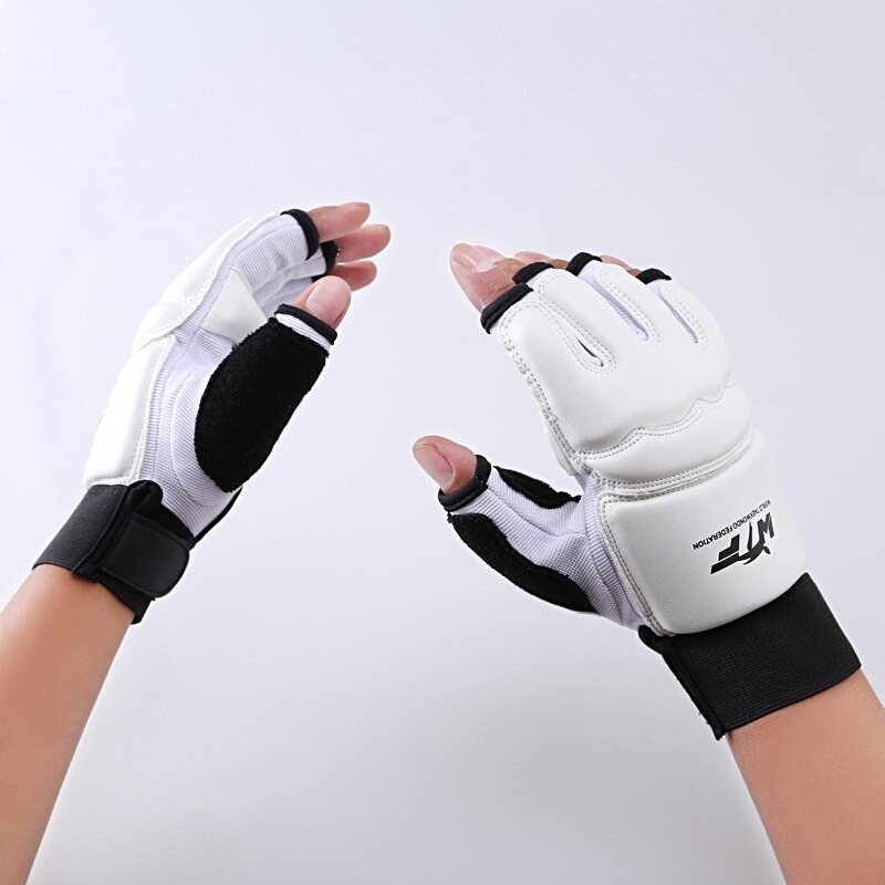 Taekwondo Uniform Gloves Fot- Och Handskydd