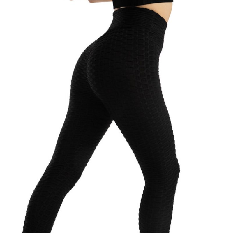 Tengoo Fitness Yogabyxor Plus Size Elasticitet Hög Midja Dam Sport Leggings Hip Push Up Tights Dam Gym Kläder Dam