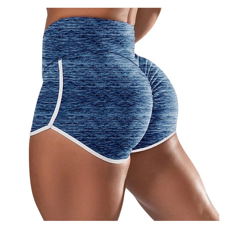 Tengoo Yogashorts För Kvinnor Höft Push Up Control Butt Lift Andas Yoga Fitness Löpning Sport Aktiva Kläder Hög Elasticitet Plus Size Vår Sommar Höst Shorts