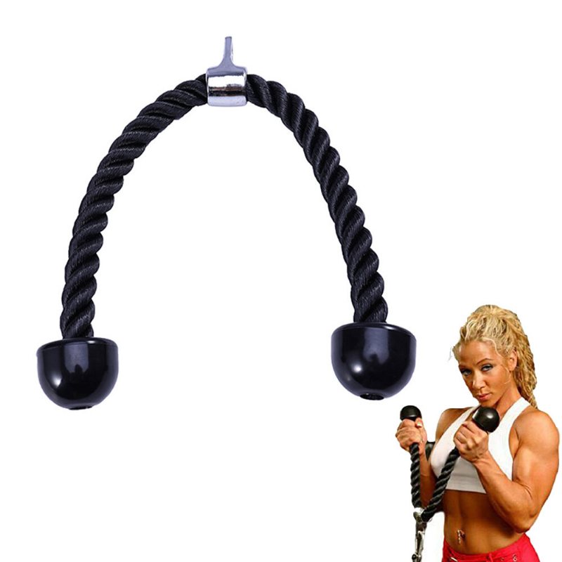 Triceps-rep 70 cm Magen Pull Down Muskelträning Drag-rep Sport Fitness Träningsverktyg