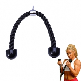 Triceps-rep 70 cm Magen Pull Down Muskelträning Drag-rep Sport Fitness Träningsverktyg