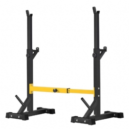 Us Direct Multi-function Dipping Station 50-57'' Hög Justerbar Tyngdlyftande Bänk Skivstång Fitness Gym Hem 500 Pound Loading