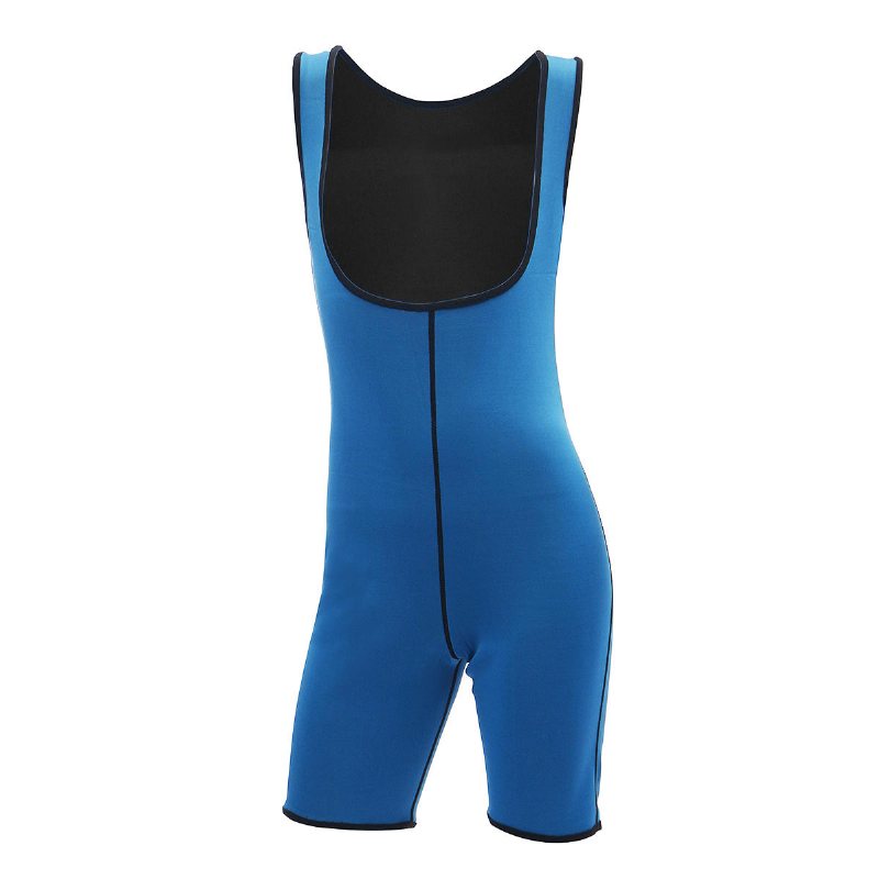 Womens Shapewear Helkroppssvettformare Fitness Gym Sport Bantning Håll Dig I Form Bastukostymväst