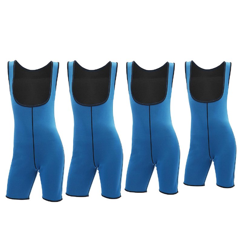 Womens Shapewear Helkroppssvettformare Fitness Gym Sport Bantning Håll Dig I Form Bastukostymväst