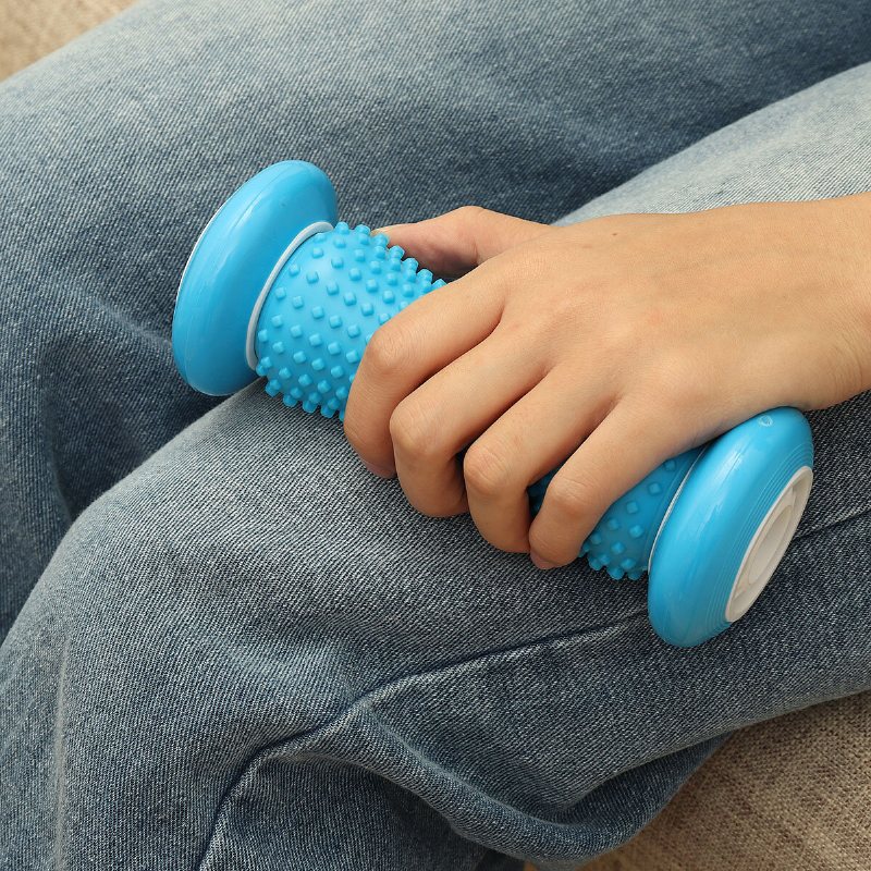 Yoga Foot Roller Massager Fitness Avkopplande Smärtlindring Gym Sport Träning Träningsverktyg