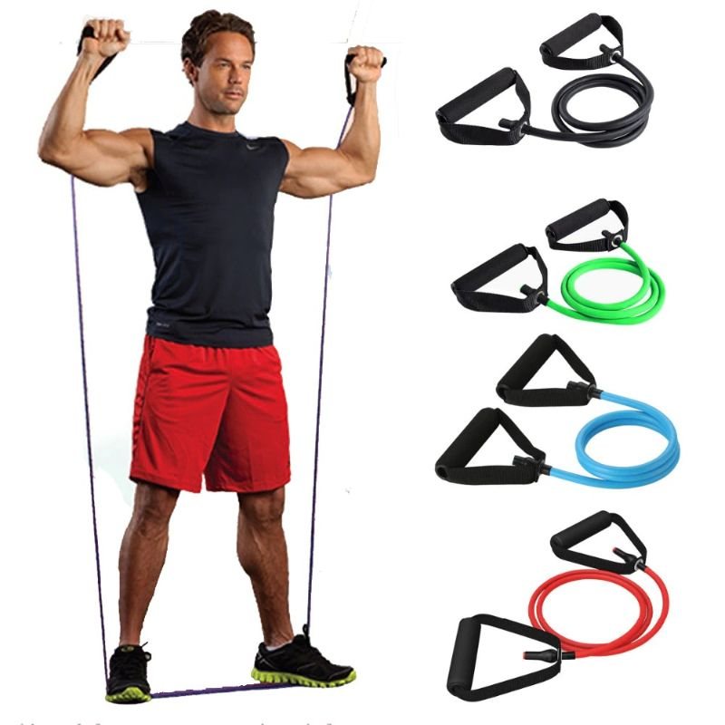 Yoga Pull Rope Resistance Bands Fitnessutrustning