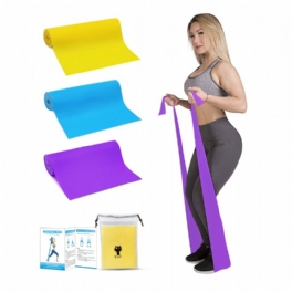 Yoga Resistance Bands 8-24lb Träning Pull Rep Stretching Pilates Expander Hem Gym Fitness