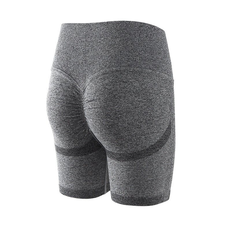 Yogashorts Med Hög Midja För Kvinnor Nylon Spandex Fitness Gym Träning Löpning Sport Aktivt Kläder Control Butt Lift Andas Sommarsportshorts