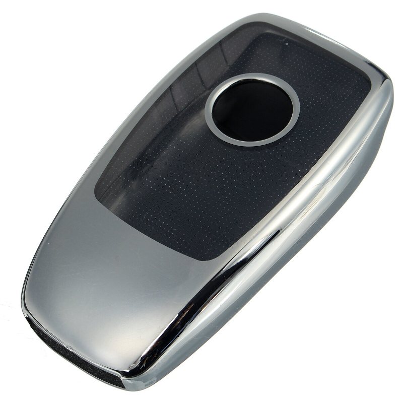 2 I 1 Tpu Fjärrkontroll Smart Key Case Fob-skydd Med Knappfilm För Benz E/s Class E300 E400 S63 S65