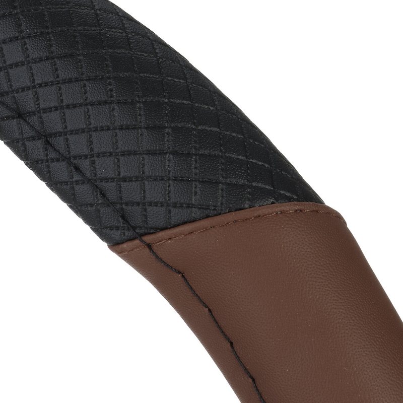 38cm Universal Anti-slip Andningsbar Bilrattkåpa Fordon Suv Rv