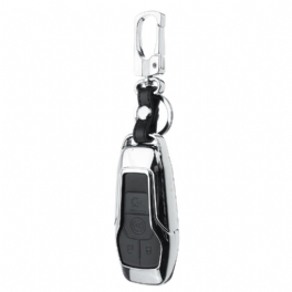 Alloy Smart Remote Key Shell Pu Läderfodral För Ford Lincoln 4/5-knapp