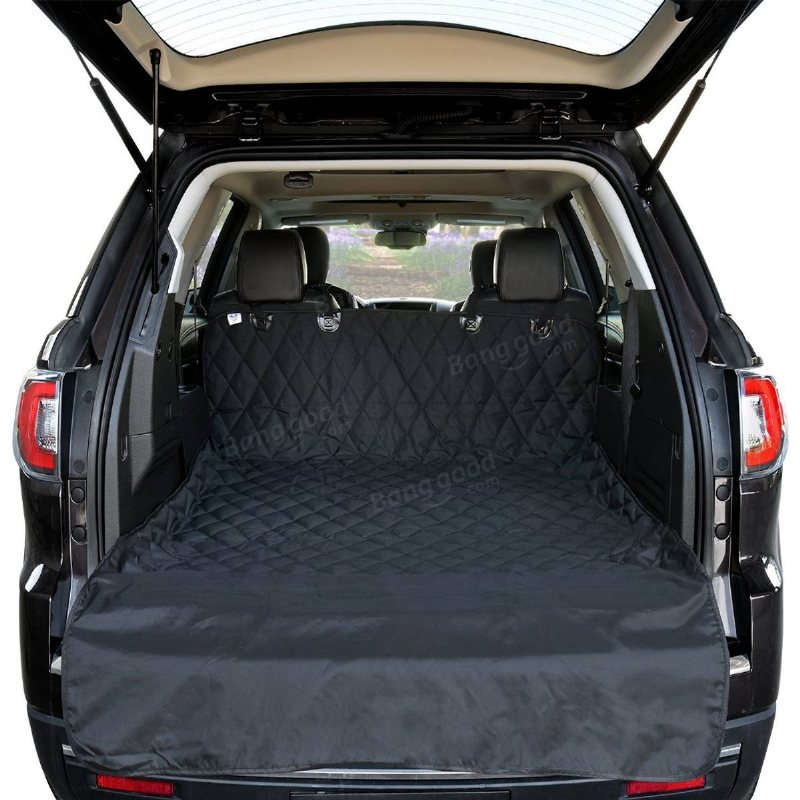 Bil Quiltad Tvättbar Pet Seat Cover Cargo För Suv