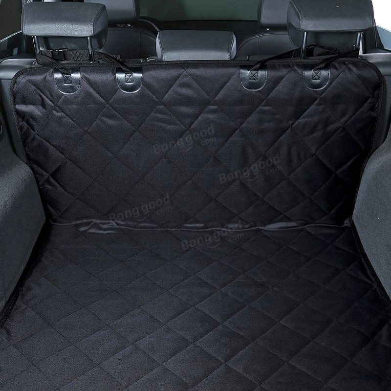 Bil Quiltad Tvättbar Pet Seat Cover Cargo För Suv