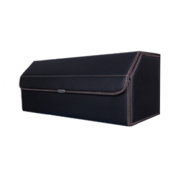 Bilförvaringsväska Pu Läder Trunk Organizer Box Vikbar